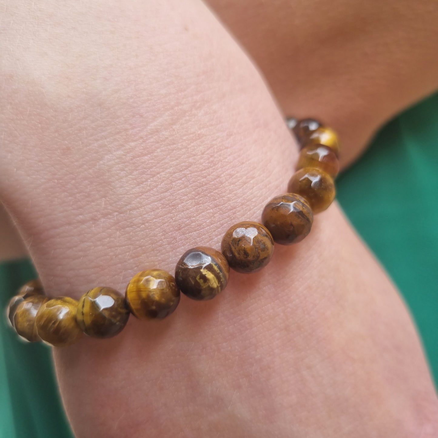 Yellow Tiger's Eye Bracelet
