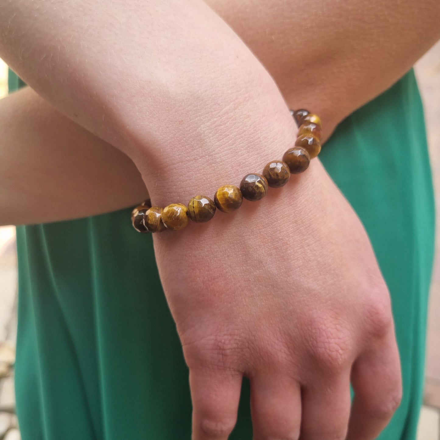 Yellow Tiger's Eye Bracelet