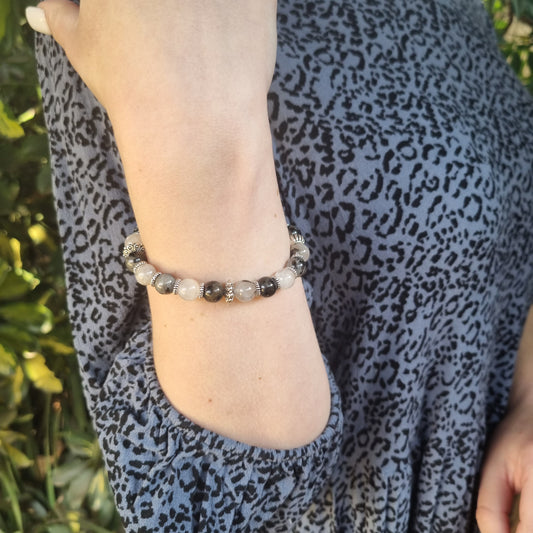 Rutile Quartz (Black & White)