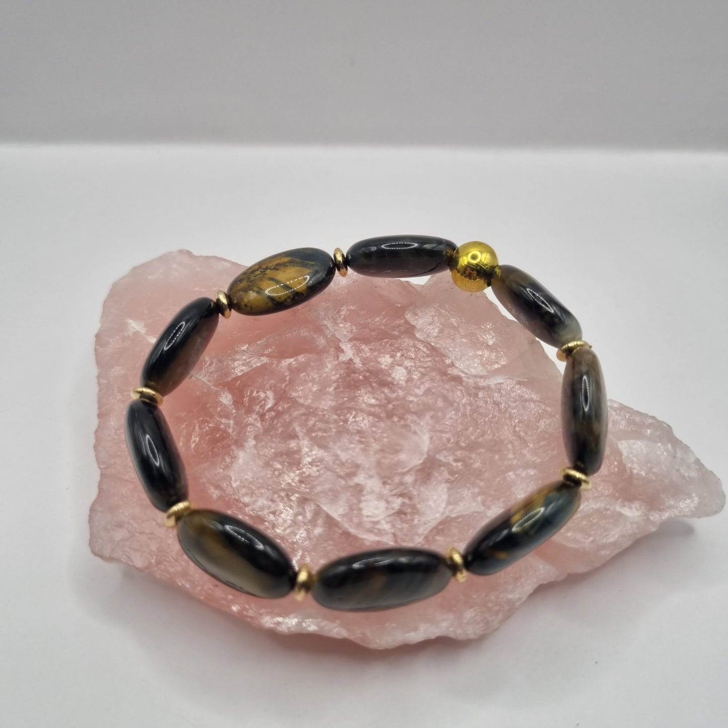 Blue Tiger's Eye Bracelet