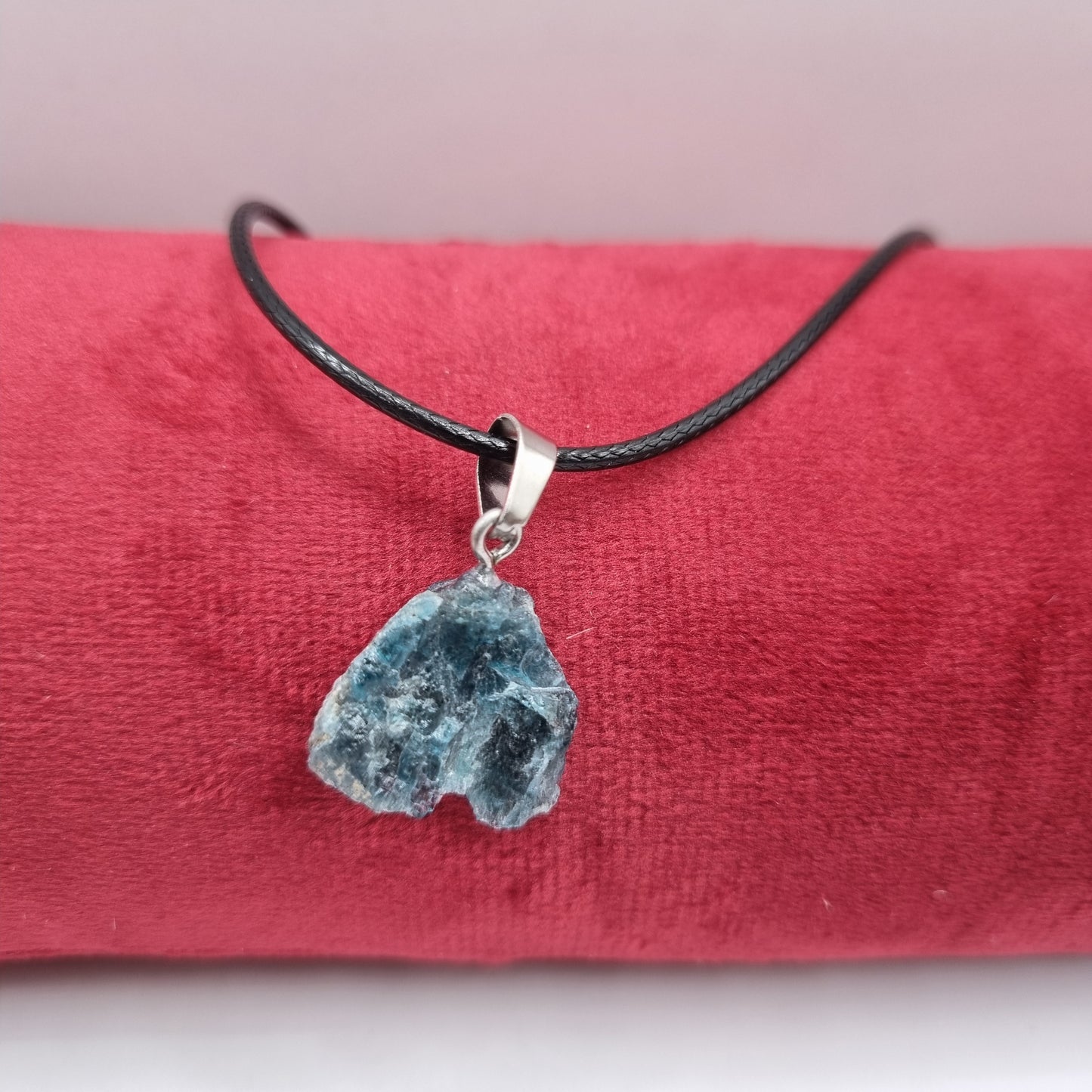 Rough Apatite Necklace