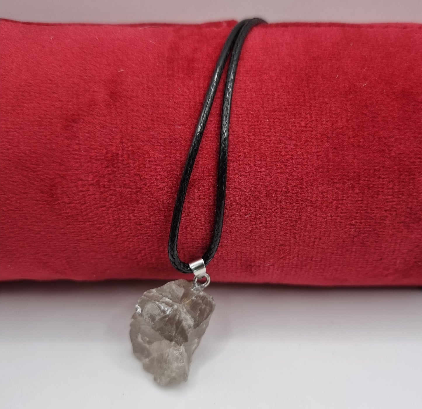 Rough Smokey Quartz Necklace