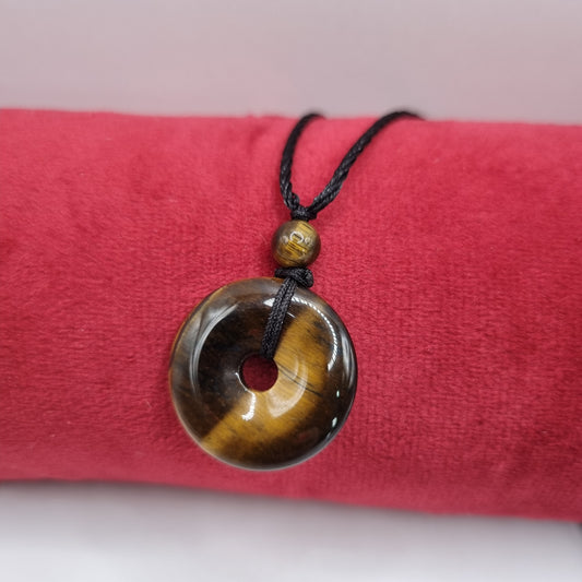 Medallion Yellow Tiger's Eye