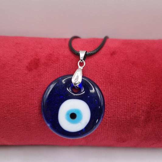 Evil Eye Medallion Necklace