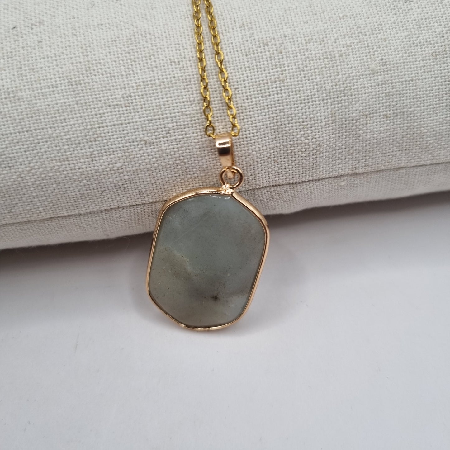 Labradorite Gold Necklace