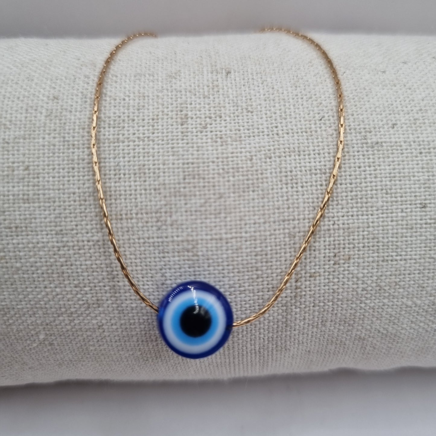 Minimalistic Evil Eye Necklace