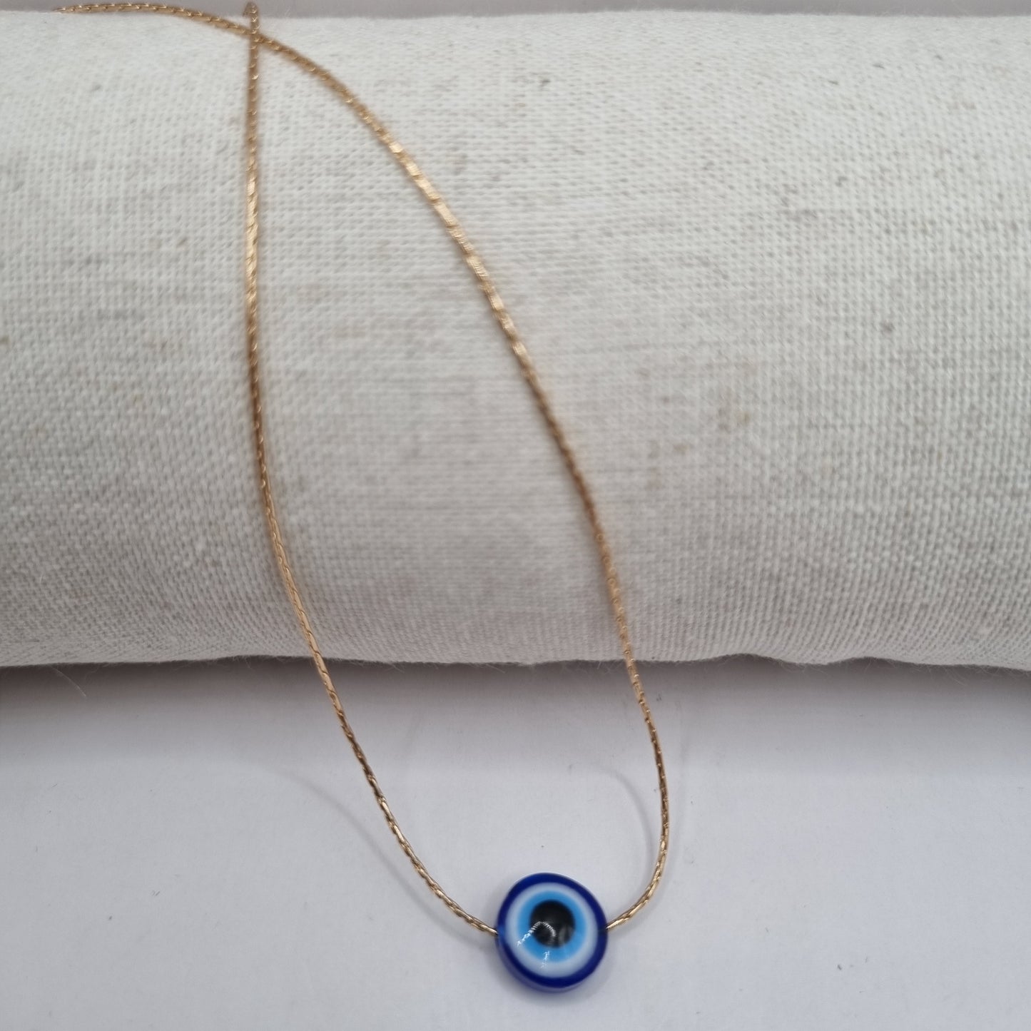 Minimalistic Evil Eye Necklace