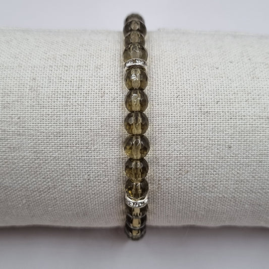 Faceted Smokey Quartz