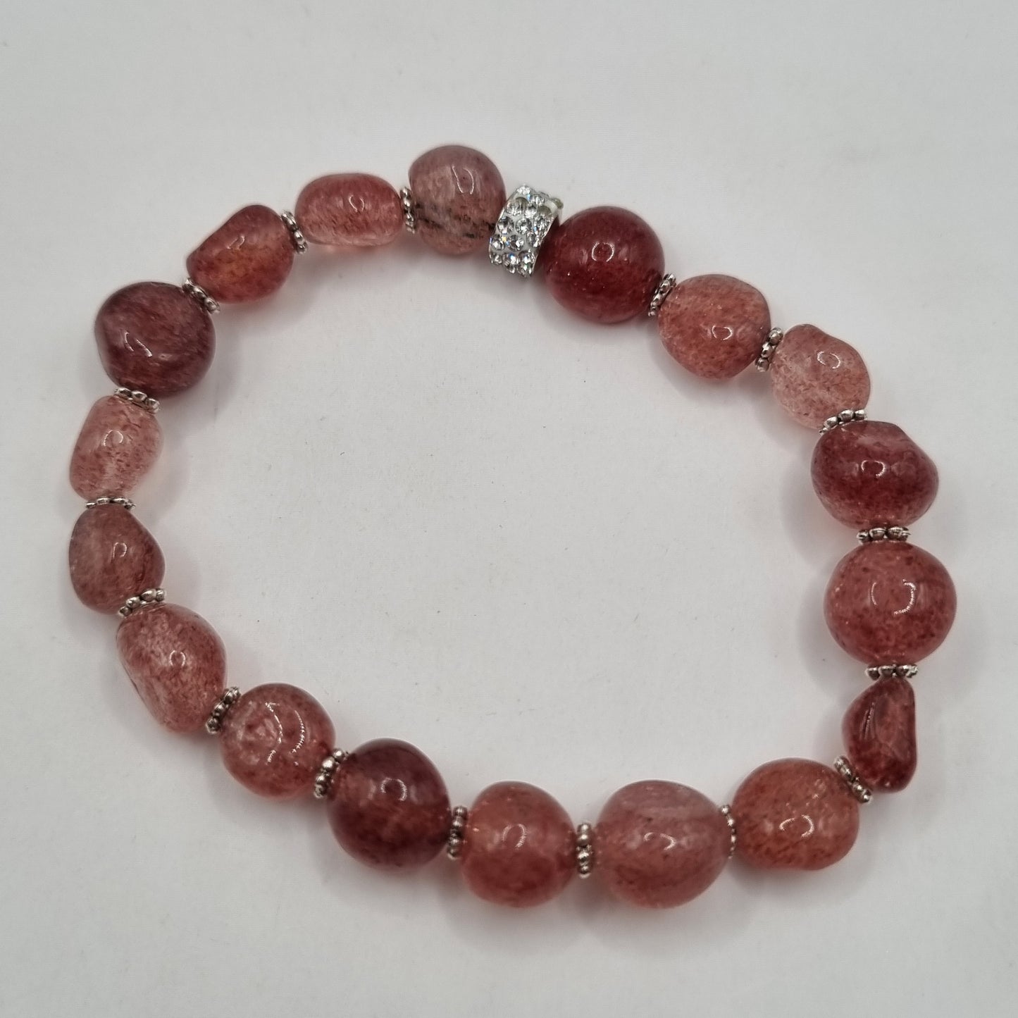 Strawberry Quartz Bracelet