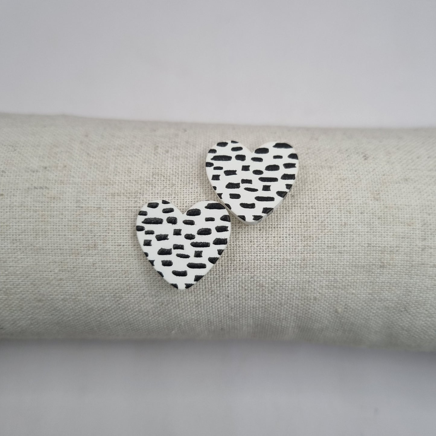 Heart Stud Earrings