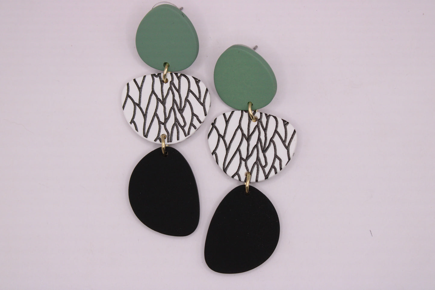 Geometric Drop Earrings