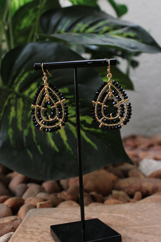 Delicate Handcrafted Crystal Bead Drops