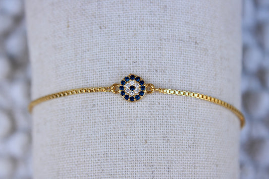 Evil Eye Adjustable Bracelet