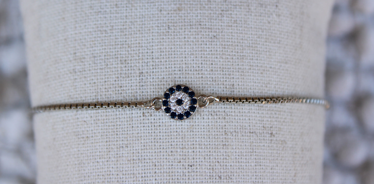 Evil Eye Adjustable Bracelet