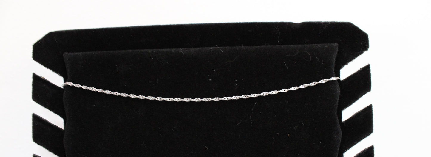 Delicate Sterling Silver Chain
