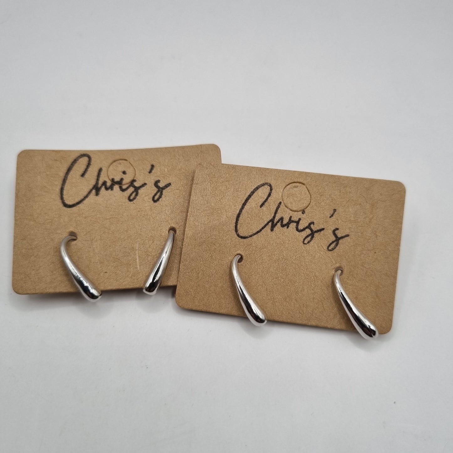 Silver Drop Earrings