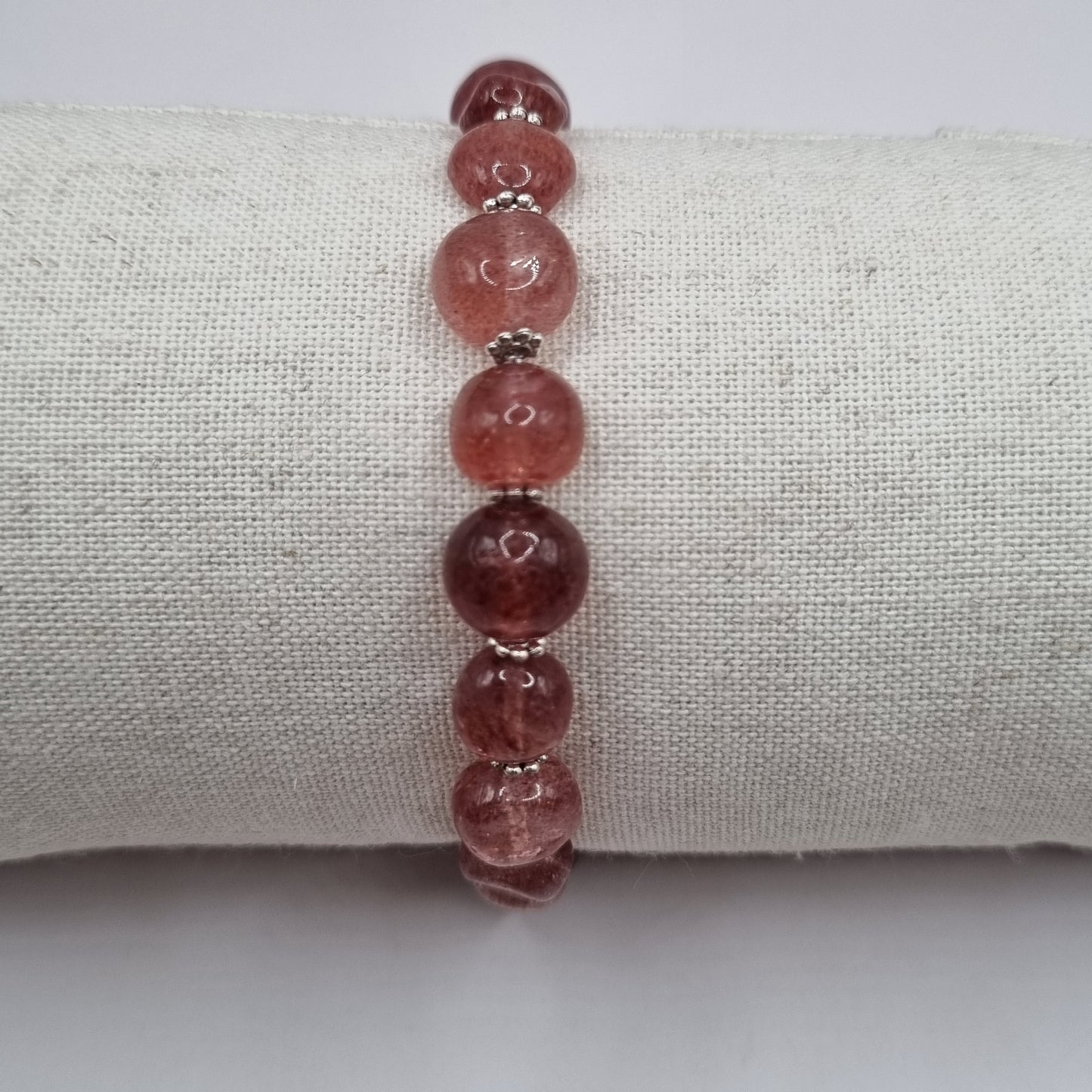 Strawberry Quartz Bracelet