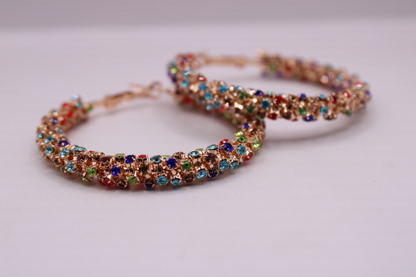 Dazzle Hoop Earrings