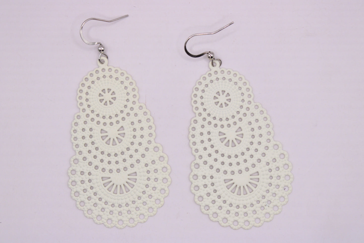 Hollow Out Geometric 3 Tier Drops